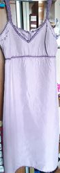 Шикарный шелковый пеньюар ночнушка комбинация сорочка Nennes & HM