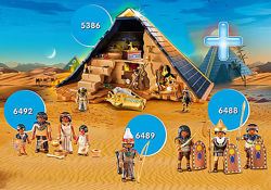 Playmobil 5386, 6489, 6488, 6492 Історія Стародавнього Єгипту