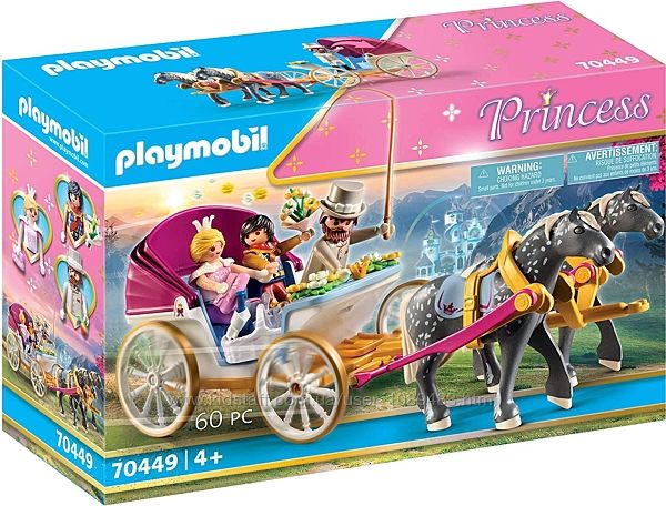 Playmobil 70449 Романтическая карета с Принцессой. Новинка сентября