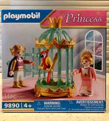 Playmobil 9890 Королевские дети с клеткой для попугаев
