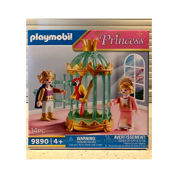 Playmobil 9890 Королевские дети с клеткой для попугаев