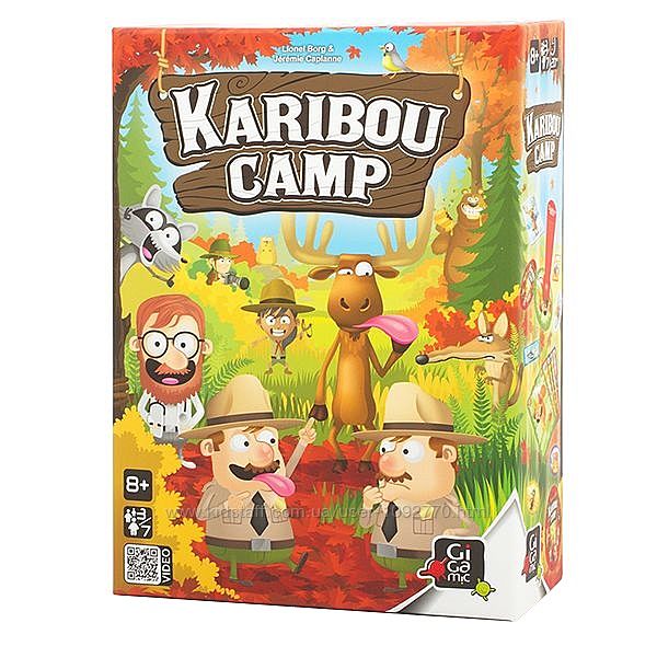 Настольная игра Лагерь Карибу  Karibou Camp