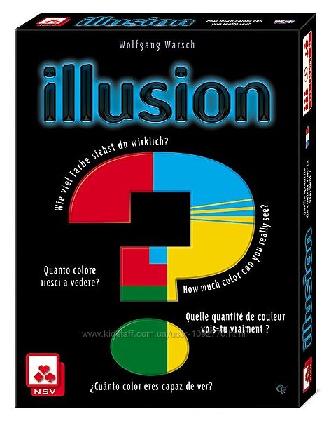 Настольная игра  Иллюзия  Illusion 