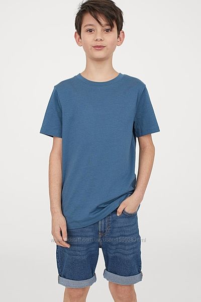 Джинсовые шорты для мальчика 9-16 лет