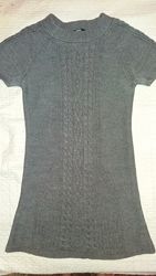 Теплое шерстяное платье M&S, р.48-50