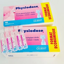 Physiodose Gilbert Физиодозы для гигиены носа и глаз 