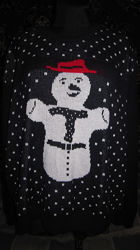 Свитер новогодний. разм xxl