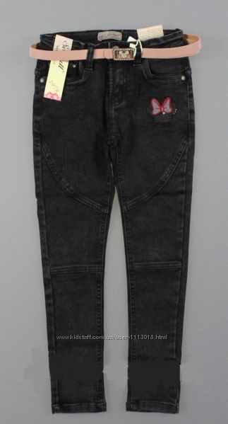 Джинсовые брюки для девочек seagull , 134-158 p