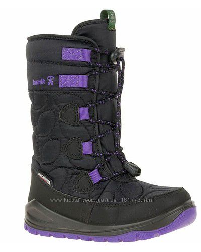 Сапоги зимние Kamik Peyton на девочку, 29 EUR 18, 4 см