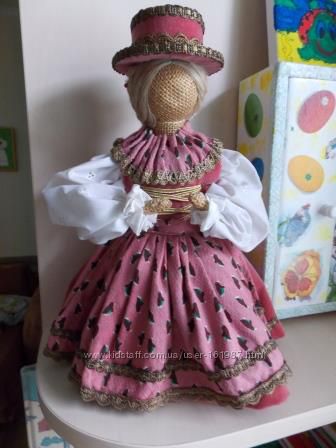 Винтажная Немецкая Кукла-Мотанка 80гг. Германия