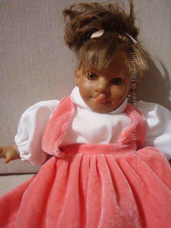 Сопливая Облизуха 40см. Германия-Характерные куклы 80-90гг