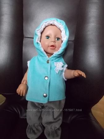 Комбинезон Вельветовый на стеганной подкладке для кукол Baby Born 