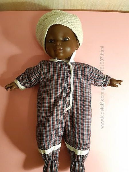 Фирменная Афроамериканская кукла клеймо A. Juan. Германия