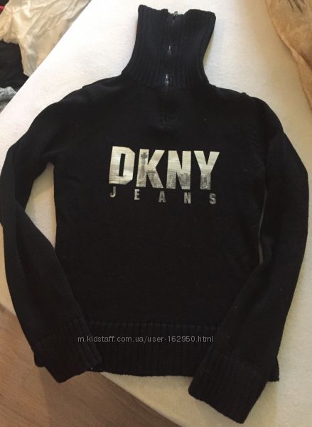 Фирменный свитер Donna Karan DKNY из хлопка