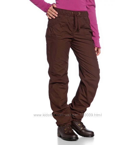 Темно-коричневые утепленные штаны с немецкого сайта C&A, размер 140