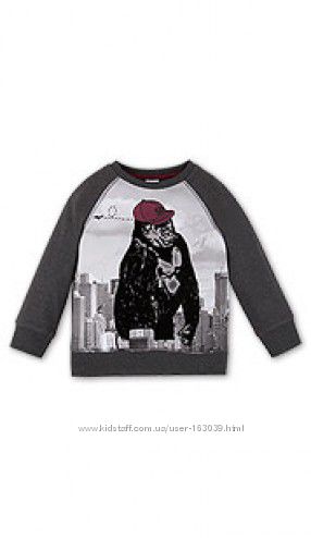 Интересная толстовка без капюшона для мальчика из Германии с C&A, р-р 92