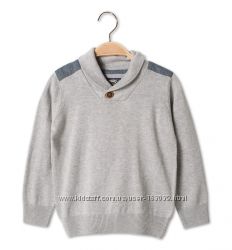 Серый свитерок из хлопка для мальчишек с немецкого сайта C&A, р-ры 98, 110