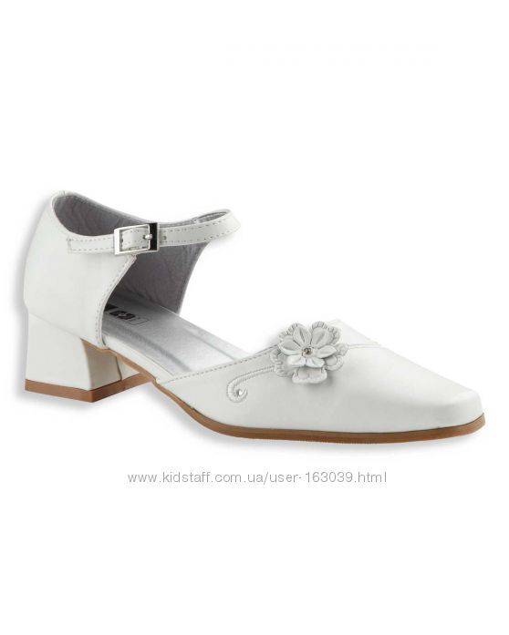 Белые открытые туфли с немецкого сайта C&A, размер 37
