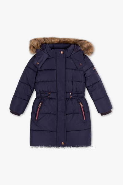 Темно-синяя утепленная куртка немецкой фирмы Palomino, р-р 116