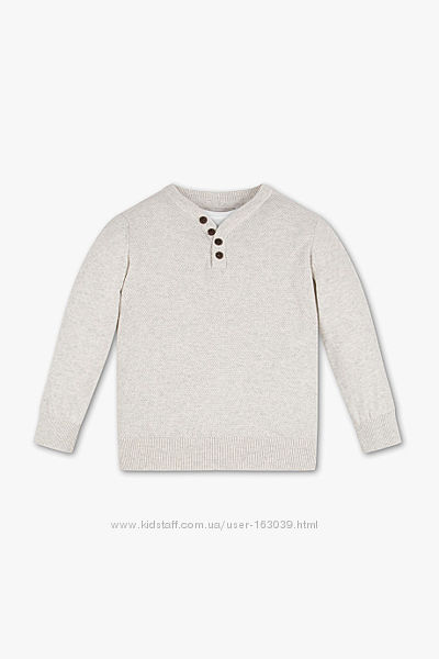 Фирменный хлопковый свитер-обманка с немецкого сайта C&A, р-р 104, 110