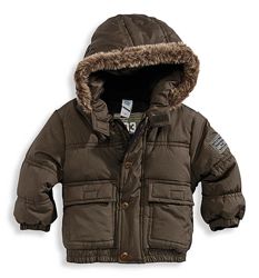 Тепленькая демисезонная курточка на флисе малышу из Германии с C&A, р-р 80