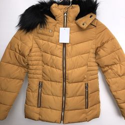 Яркая желтая курточка для холодной осени из Германии с сайта C&A, р-р 146