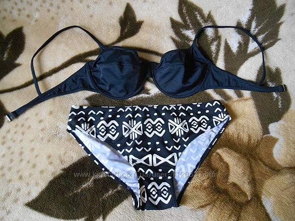 16/44 р. -/85 а b фирменный сборный купальник на косточках