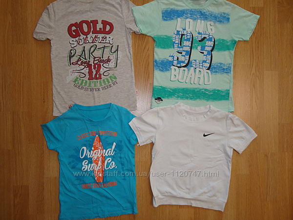 Стильные футболки для мальчика 7-10лет