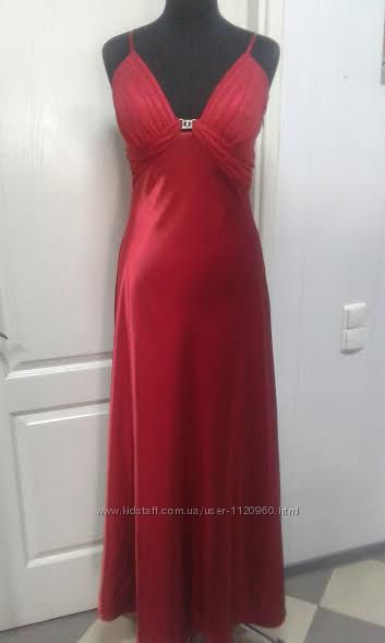 Платье красное нарядное. Оригинал. Франция