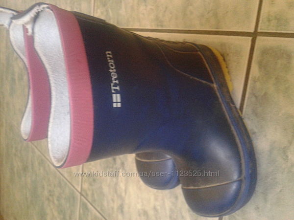 резиновые сапоги 21-23