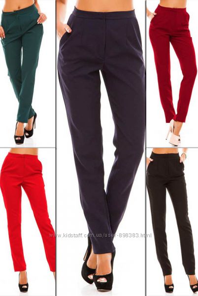 Стильные женские  брюки. Большой выбор размеров и цветов с 42 по 60 р