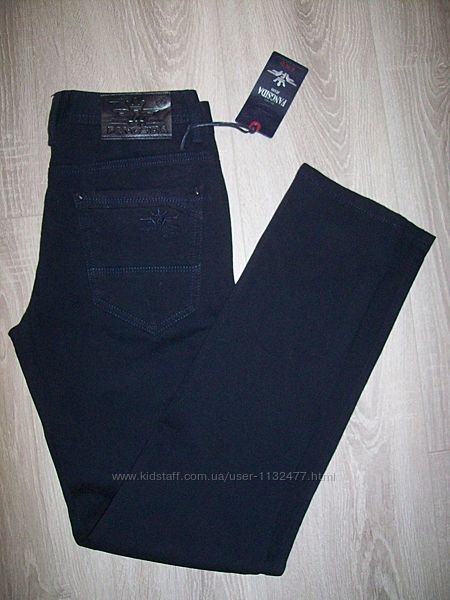 брюки, модель джинсами в школу Подросток на рост 140-146 на худеньких Весна