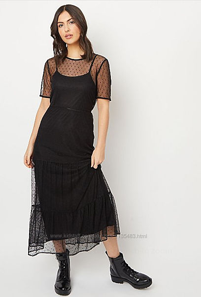 Платье-сетка стильное George  размер 10,12, 14 M, L, XL 