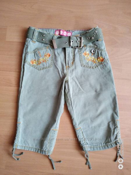 Летние  бриджи  для  девочки