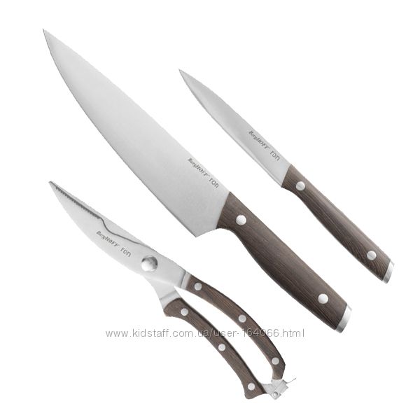 Набор ножей Berghoff RON 3 пр 3900150