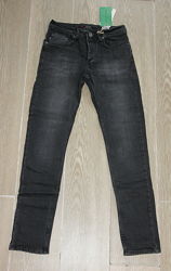 Мужские молодежные джинсы скини Blackzi 5184 р.30,31,36, темно- серые