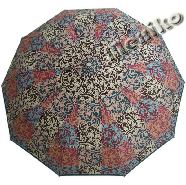 Модный зонт ZEST полуавтомат, 10 спиц, расцв. Лорена