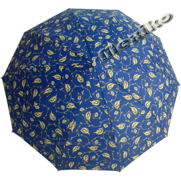 Модный зонт ZEST полуавтомат, 10 спиц, Расцв Сабелла