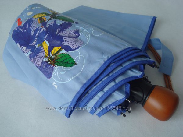 AIRTON полуавтомат однотонный зонт с рисунком на одном клине. Цена 550 грн