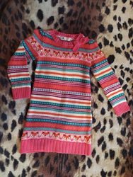 Красивый свитер туника Н&М на 4-5 лет р. 110-116