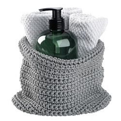 Корзинка плетеная для ванной комнаты
