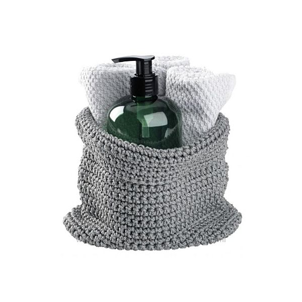Корзинка плетеная для ванной комнаты