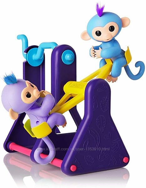 Интерактивные обезьяны на качели, WowWee.