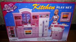 Кукольная мебель Глория Gloria 24016 Большая Кухня Барби