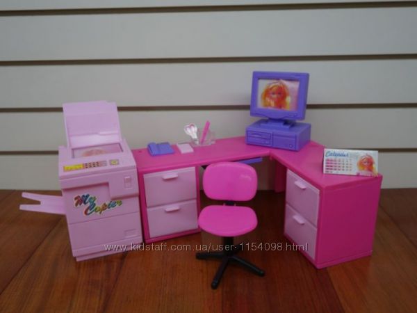 Кукольная мебель Глория Gloria 96014 Офис Бизнес Леди