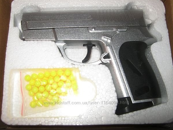 Пистолет игрушечный ZM 01 металл  пластик