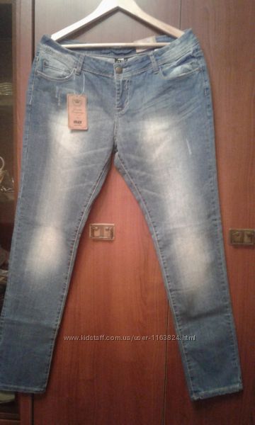 Новые голубые джинсы 18 р-ра ТМ Мах