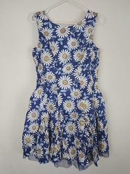 Летнее платье для девочки 5-6 лет C&A Германия Размер 116 синее оригинал