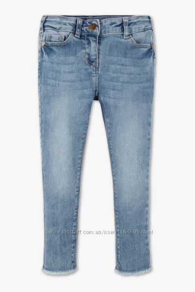Детские джинсы узкачи для девочки C&A Palomino Германия Размер 104, 116 128