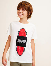 Стильна футболка для хлопчика 7-8 років Mango Іспанія Розмір 128 оригінал
